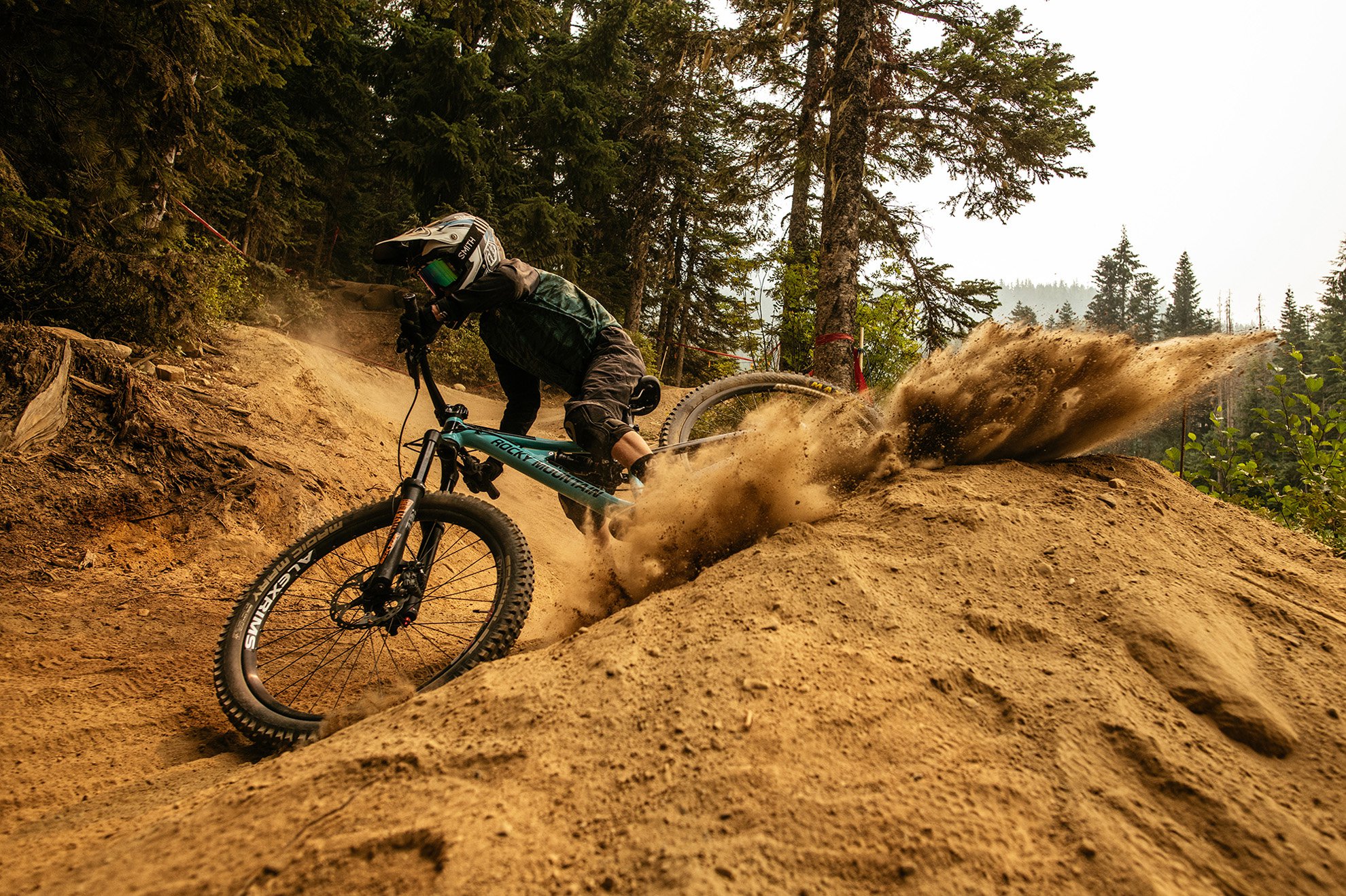 mountain bike (invades and destroys wildlife habitat)