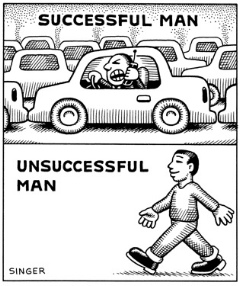 successful man, unsuccessful man (Copyright 1997 Andrew B. Singer)