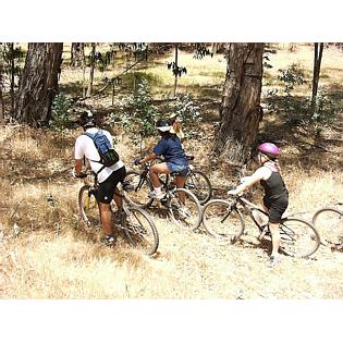 teaching children it's okay to ride off-trail